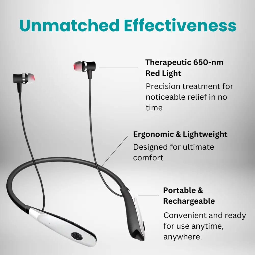 HearWell Pro™- Red Light Tinnitus Relief Earbuds