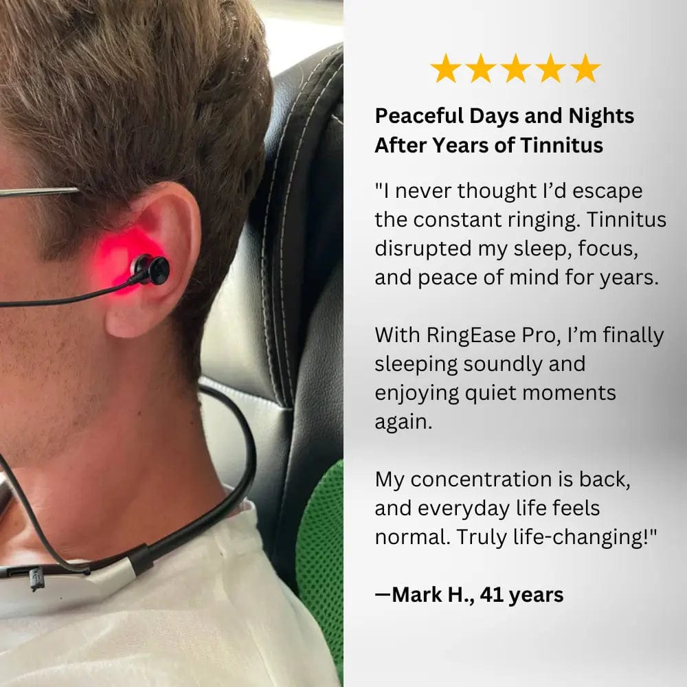 HearWell Pro™- Red Light Tinnitus Relief Earbuds